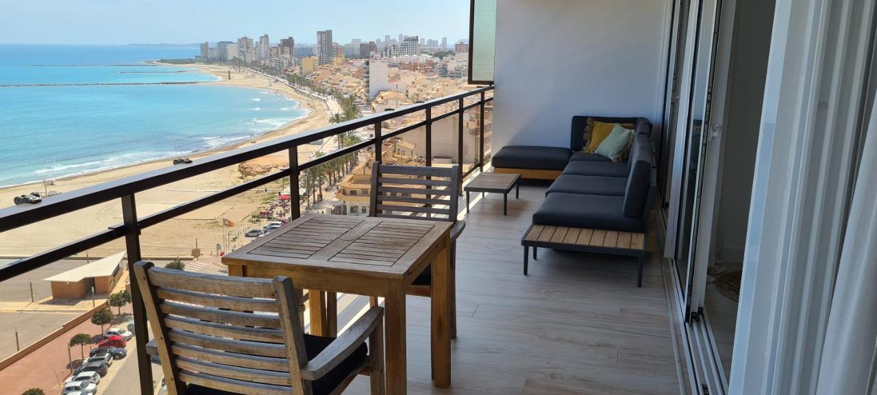 La Isleta Sea View Beach Apartment - Front Line El Campello Bagian luar foto