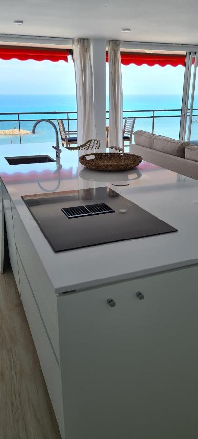 La Isleta Sea View Beach Apartment - Front Line El Campello Bagian luar foto