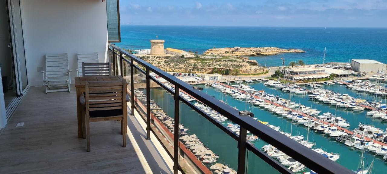 La Isleta Sea View Beach Apartment - Front Line El Campello Bagian luar foto