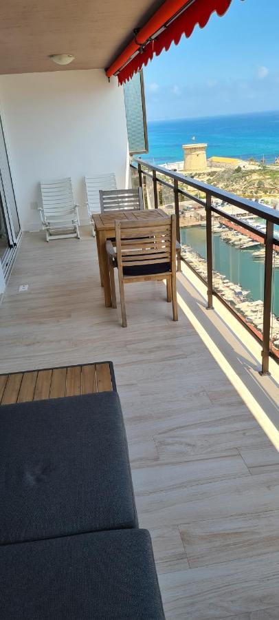 La Isleta Sea View Beach Apartment - Front Line El Campello Bagian luar foto
