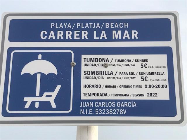 La Isleta Sea View Beach Apartment - Front Line El Campello Bagian luar foto
