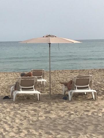 La Isleta Sea View Beach Apartment - Front Line El Campello Bagian luar foto